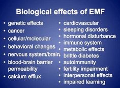 health effects of electromagnetic waves